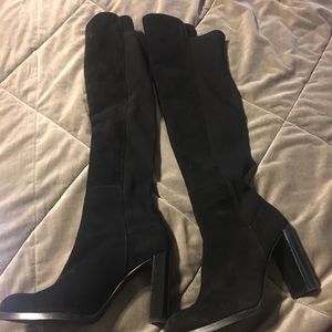 Stuart Weitzman suade over knee boot